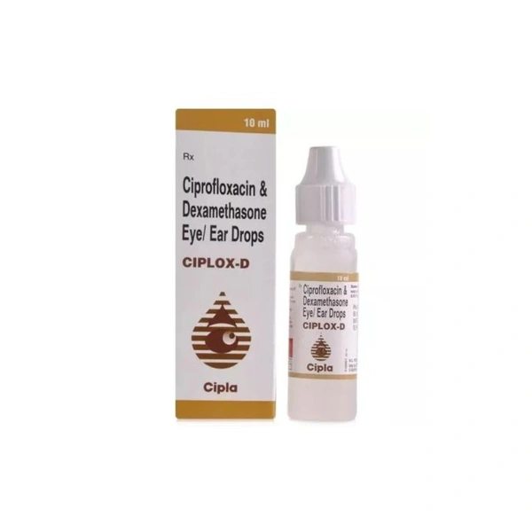 Rx CIPLOX D EYE/EAR  DROPS -10ML - 10ML