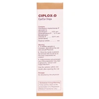 Rx CIPLOX D EYE/EAR  DROPS -10ML - 10ML