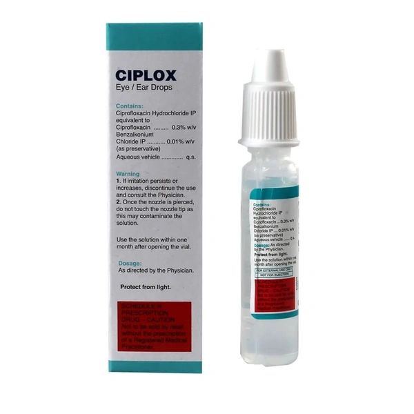 Rx CIPLOX EYE/EAR DROPS - 10ML