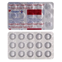 Rx CLOPILET-1X15 TABLETS - 1X15 TABLETS
