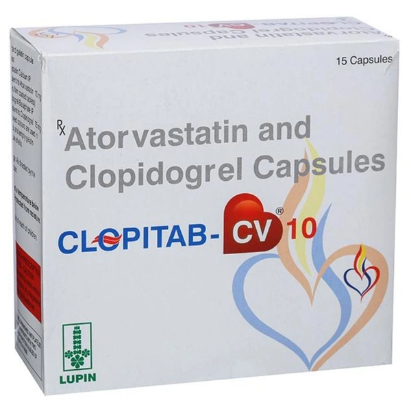 Rx CLOPITAB CV 10 -1X15 CAPSULES - 1X15 CAPSULES