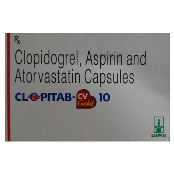 Rx CLOPITAB CV GOLD 10-1X10 CAPSULES - 1X10 CAPSULES