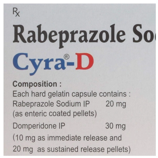 Rx CYRA D -1X10 - 1X10