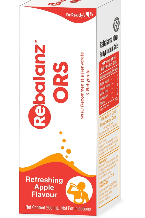 REBALANZ ORS - SUGARLESS WHO APPROVED -200ML - 200ML