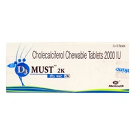 Rx D3 MUST 2K-1X10 TABLETS - 1X10 TABLETS