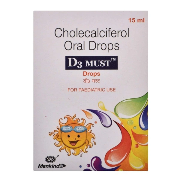 Rx D3 MUST DROPS - 15 ML - 15 ML