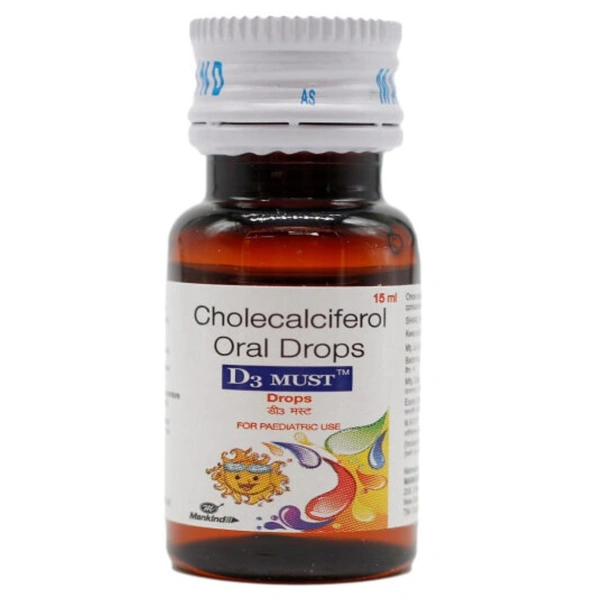 Rx D3 MUST DROPS - 15 ML - 15 ML