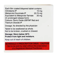 Rx DILNIP M 25-1X10 TABLETS - 1X10 TABLETS