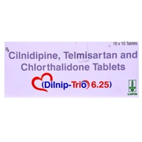 Rx DILNIP TRIO-1X10 TABLETS - 1X10 TABLETS