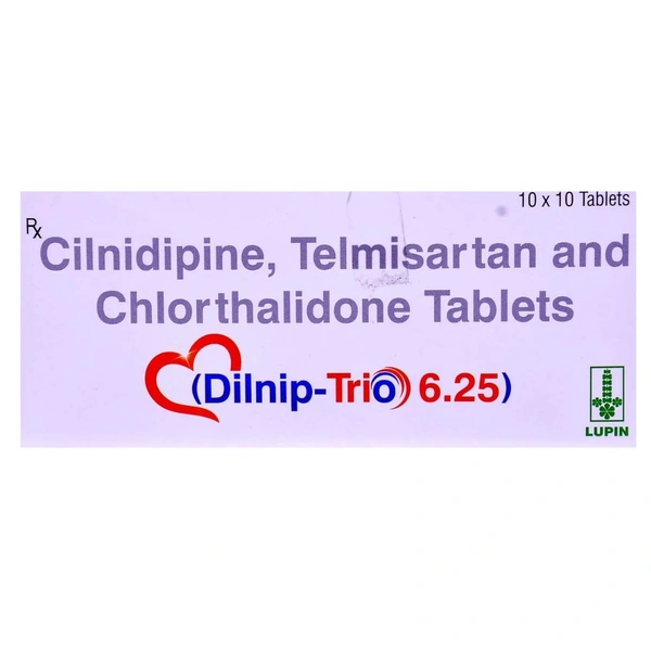 Rx DILNIP TRIO-1X10 TABLETS - 1X10 TABLETS