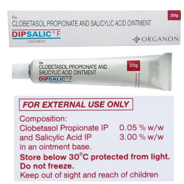 Rx DIPSALIC F OINTMENT  - 20GMS