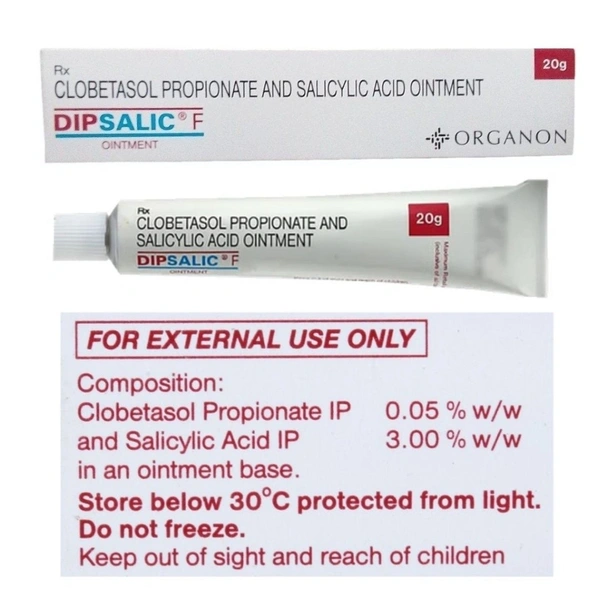 Rx DIPSALIC F OINTMENT-20GMS - 20GMS