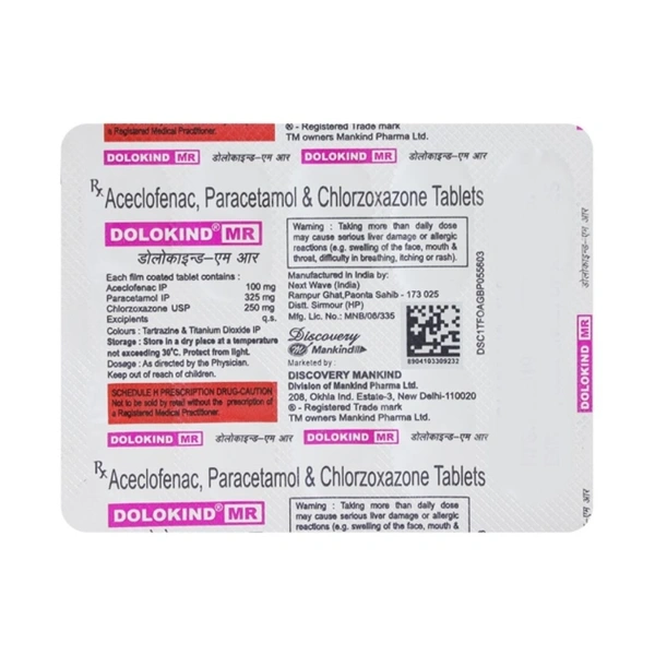 Rx DOLOKIND MR-1X10 - 1X10