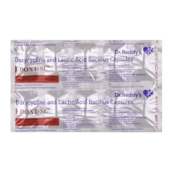 Rx DOXT SL-1X10 CAPSULES - 1X10 CAPSULES