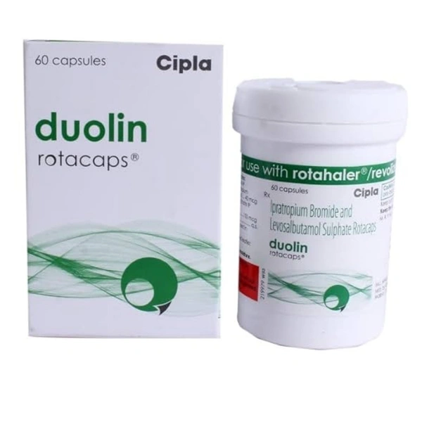 Rx DUOLIN ROTACAPS-60 CAPSULES - 60 CAPSULES
