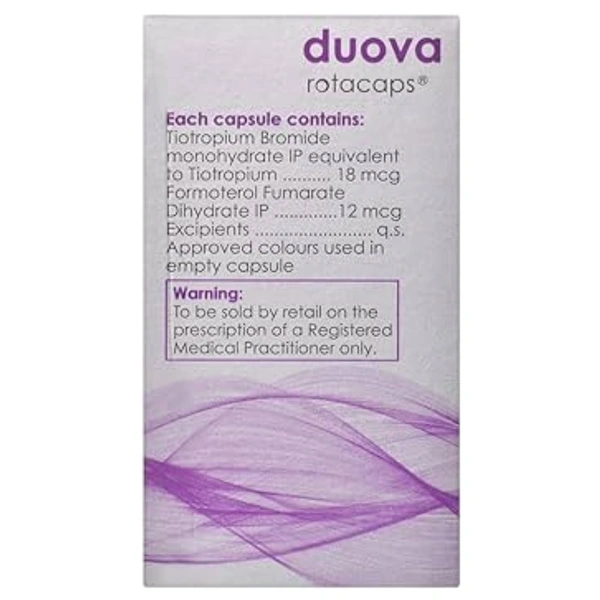 Rx DUOVA ROTACAPS -30 CAPSULES - 30 CAPSULES