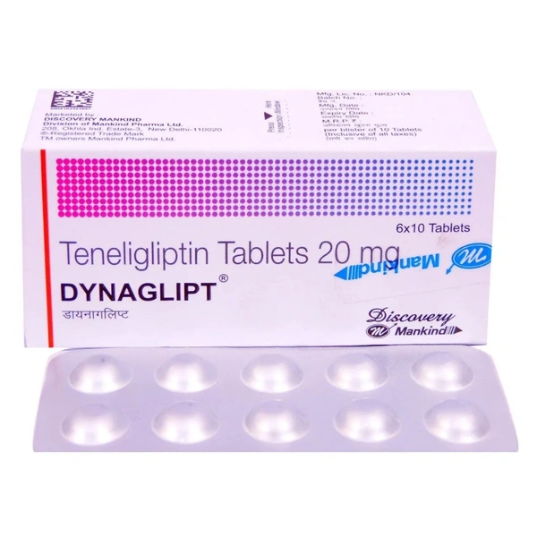 Rx DYNAGLIPT -1X10 TABLETS - 1X10 TABLETS