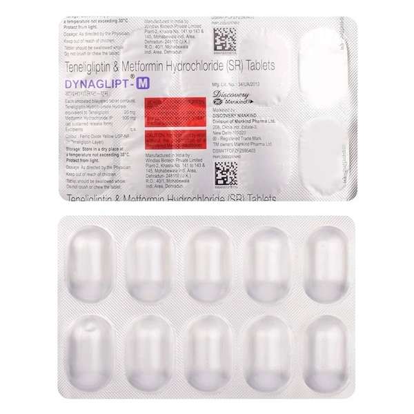 Rx DYNAGLIPT M-1X10 TABLETS - 1X10 TABLETS