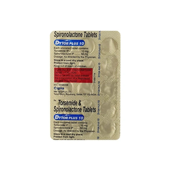 Rx DYTOR PLUS 10-1X15 TABLETS - 1X15