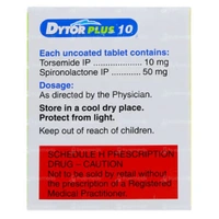 Rx DYTOR PLUS 10-1X15 TABLETS - 1X15