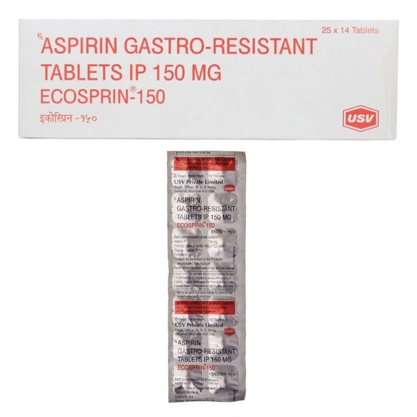 Rx ECOSPRIN 150 1X14 - 1X14