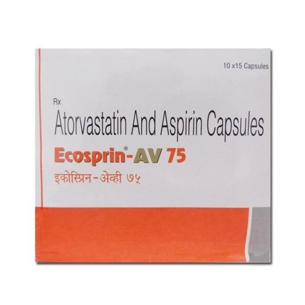 Rx ECOSPRIN AV 75 1X15 - 1X15