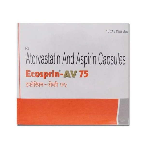 Rx ECOSPRIN AV 75-1X15 CAPSULES - 1X15 CAPSULES