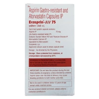 Rx ECOSPRIN AV 75-1X15 CAPSULES - 1X15 CAPSULES