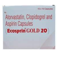 Rx ECOSPRIN GOLD 20-1X15 CAPSULES - 1X15 CAPSULES