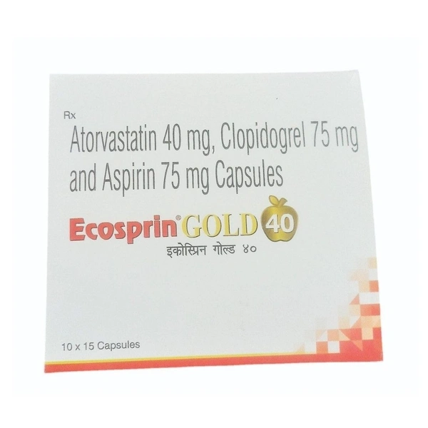 Rx ECOSPRIN GOLD 40 1X15 - 1X15
