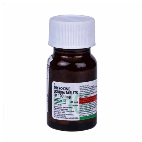 Rx ELTROXIN 100MCG-120 TABLETS - 120 TABLETS