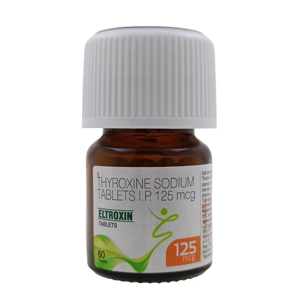 Rx ELTROXIN 125MCG-60 TABLETS - 60 TABLETS
