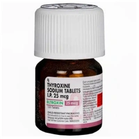 Rx ELTROXIN 25MCG-120 TABLETS - 120 TABLETS