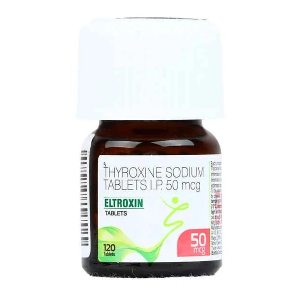 Rx ELTROXIN 50MCG-120 TABLETS - 120 TABLETS