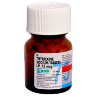 Rx ELTROXIN 75MCG-120 TABLETS - 120 TABLETS