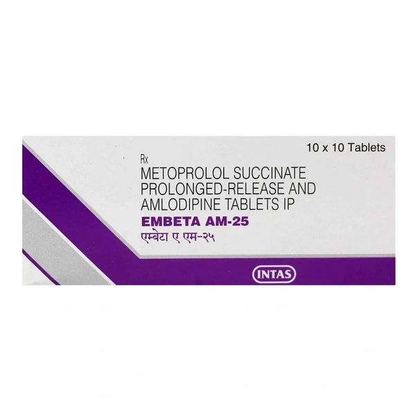 Rx EMBETA AM 25-1X10 - 1X10