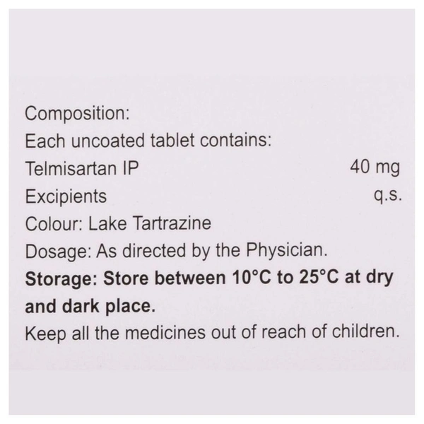 Rx ERITEL 40-1X15 TABLETS - 1X15 TABLETS