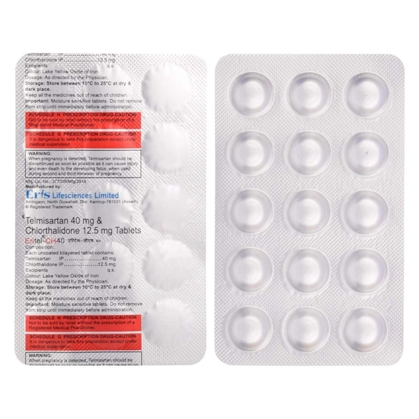 Rx ERITEL CH 40-1X15 TABLETS - 1X15 TABLETS