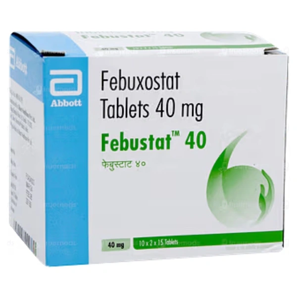 Rx FEBUSTAT 40MG-1X15 TABLETS - 1X15 TABLETS