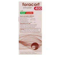 Rx FORACORT 400 INHALER - 120 METRED DOSES - 120 METERED DOSES
