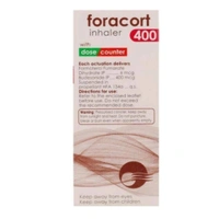 Rx FORACORT 400 INHALER-120 METERED DOSES - 120 METERED DOSES