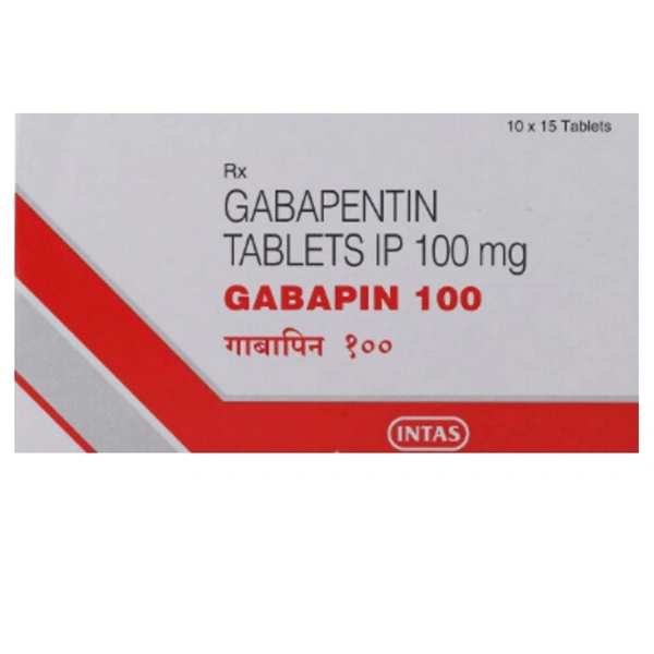 Rx GABAPIN 100-1X15 TABLETS - 1X15 TABLETS