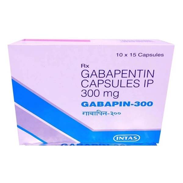 Rx GABAPIN 300-1X15 CAPSULES - 1X15 CAPSULES