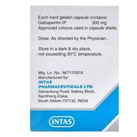Rx GABAPIN 300-1X15 CAPSULES - 1X15 CAPSULES