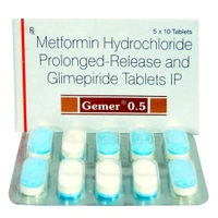 Rx GEMER 0.5-1X10 TABLETS - 1X10 TABLETS