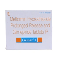Rx GEMER 1-1X15 TABLETS - 1X15 TABLETS