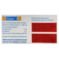 Rx GEMER 1-1X15 TABLETS - 1X15 TABLETS