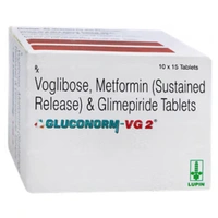 Rx GLUCONORM VG 2-1X15 TABLETS - 1X15 TABLETS