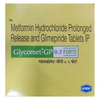 Rx GLYCOMET GP 0.5-1X10 TABLETS - 1X10 TABLETS