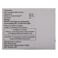 Rx GLYKIND M-1X10 TABLETS - 1X10 TABLETS